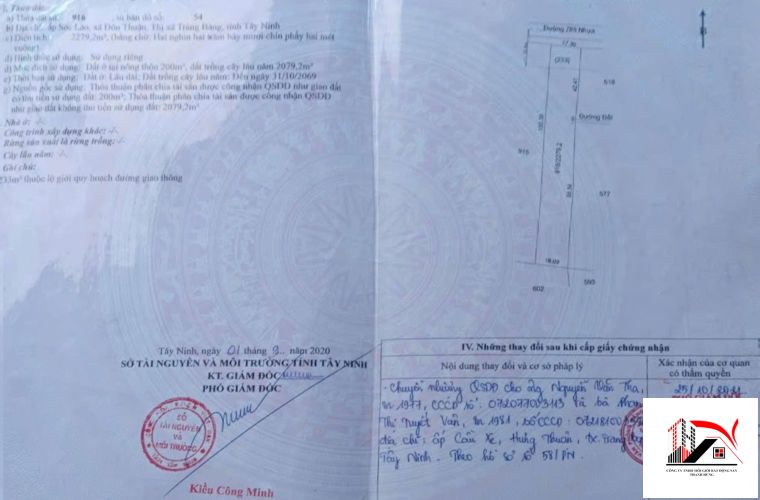 Bán đất diện tích 2279m2, có 200m2 thổ cư, giá siêu hời 6 tỷ tại Đường 789, Trảng Bàng, Tây Ninh